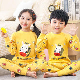 Children's autumn clothes and trousers pure cotton  underwear set big-TB01039-Veeddydropshipping
